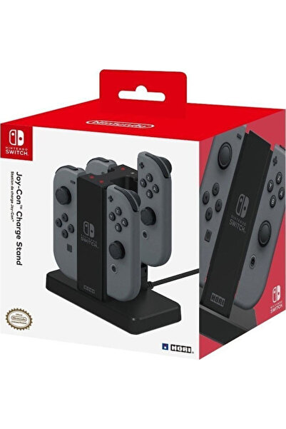 Hori Βάση Φόρτισης Joy-Con για 4 χειριστήρια Switch, Μαύρο