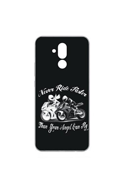 OEM Husa compatibila cu Huawei Mate 20 Lite Silicon Gel Tpu Model Never Ride ...