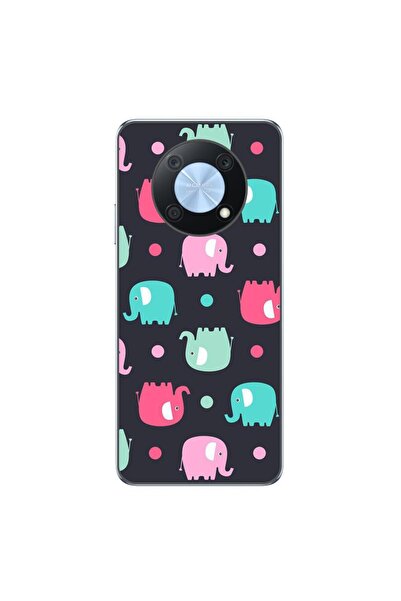 OEM Husa compatibila cu Huawei Nova Y90 Silicon Gel Tpu Model Pattern Elefant
