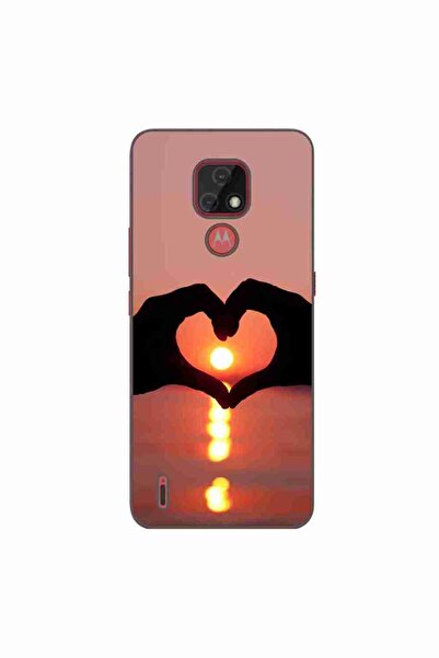 OEM Θήκη συμβατή με Motorola Moto E7 από σιλικόνη gel TPU με σχέδιο  "Λάμψη Α...
