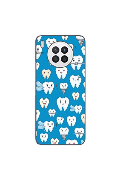 OEM Husa compatibila cu Huawei Nova 8i Silicon Gel Tpu Model Dentist Pattern