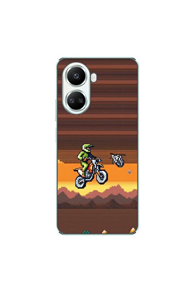 OEM Husa compatibila cu Huawei Nova 10 SE Silicon Gel Tpu Model Pixel Art Mot...