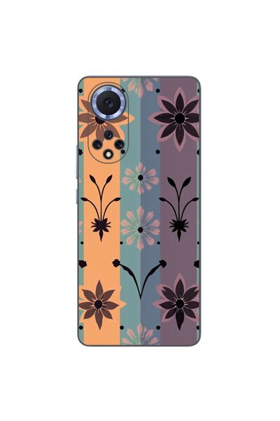 OEM Husa compatibila cu Huawei Nova 9 Silicon Gel Tpu Model Vintage Decal Flower