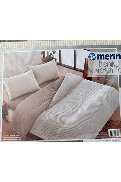 Merinos Çift Kişilik Fitilli Nevresim Takımı 4 Parça