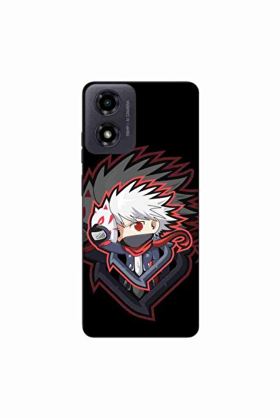 OEM Husa compatibila cu Motorola Moto G04 Silicon Gel Tpu Model Naruto Kakash...
