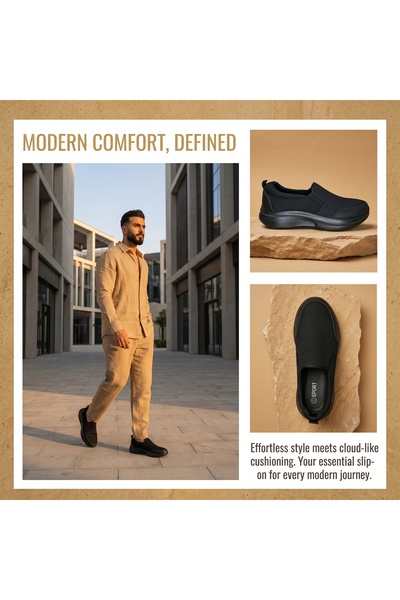 SAUDI STEPS Elite One-of-a-Kind Italian Designed Men Lace-Up Sneakers Breatha...