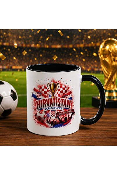 Bk Gift كأس أسود بتصميم كأس العالم لكرة القدم بتصميم مشجعي هروزياستانيا