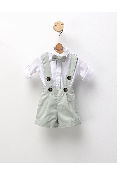 MiniKids Set elegant 3 piese Pavel verde