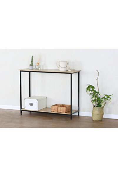 Target Home Κονσόλα Rea sonoma surface 106 x 35 x 81 εκ. μαύρο μεταλλικό πλαί...