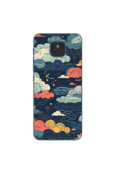 OEM Husa compatibila cu Motorola Moto E7 Plus Silicon Gel Tpu Model Mystic Ni...