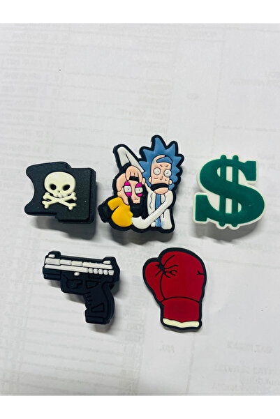 atölye karnaval Rick And Morty , korsan , dolar , eldiven silah temalı Jibbit...