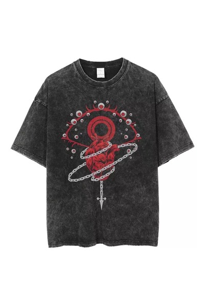 bellanova Unisex Oversize T-shirt με στάμπα Streetwear Άνετη εφαρμογή Daily P...