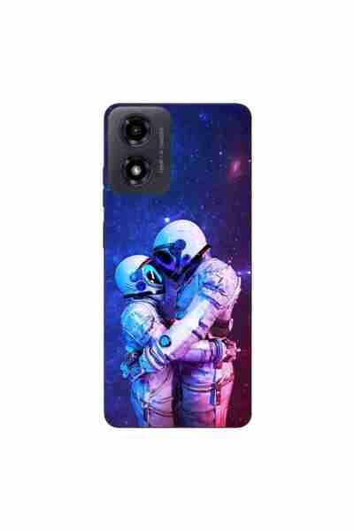 OEM Case compatible with Motorola Moto G24 Silicone Gel Tpu Model Astronauts ...
