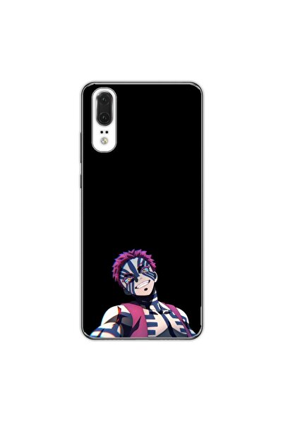 OEM Husa compatibila cu Huawei P20 Silicon Gel Tpu Model Demon Slayer Akaza