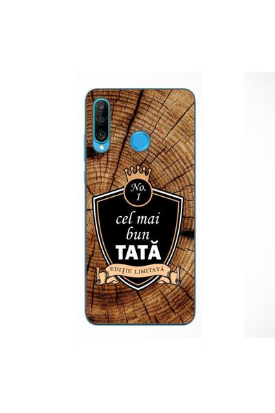 OEM Husa compatibila cu Huawei P30 Lite Silicon Gel Tpu Model Cel Mai Bun Tata