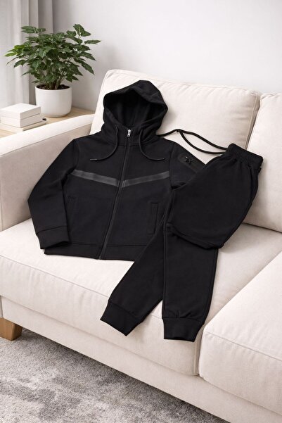 Ay Diver Fabric Hooded Track Suit Set