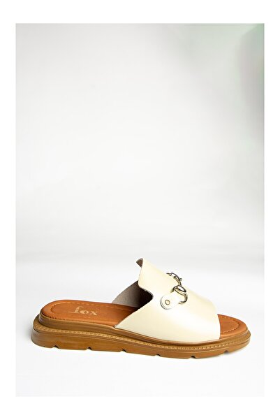 LC Waikiki Nevavm U2910993 Beige Women's Slippers with Difference in Color
