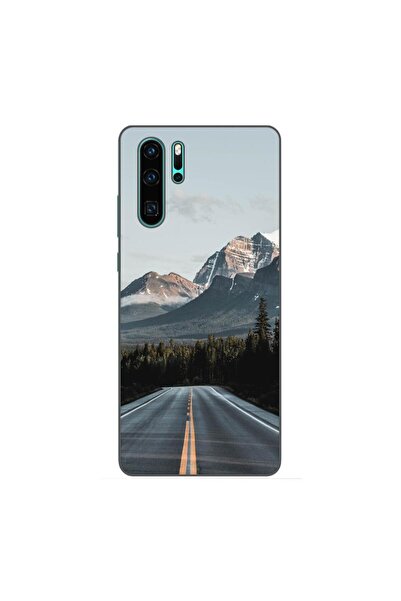OEM Husa compatibila cu Huawei P30 Pro Silicon Gel Tpu Model Mountain Road
