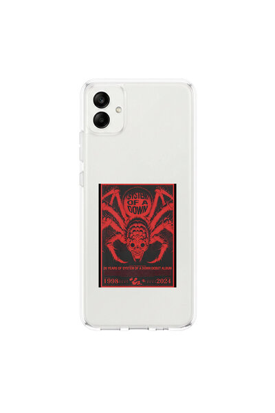 PPKin Samsung Galaxy A05 Compatible Metal 19 Design Transparent Case