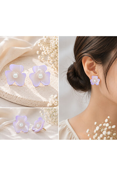 Amanda Soft Rose Earring