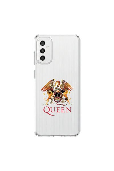 PPKin Samsung Galaxy M52 Compatible Metal 12 Design Transparent Case