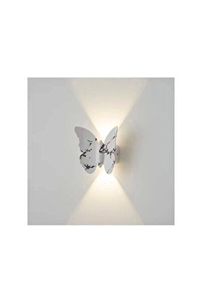 LightPlanet Butterfly Shaped Wall Lamp White 6 W Warm Light IP65