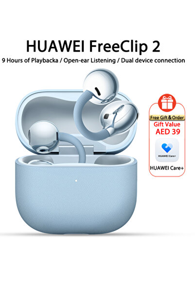 Huawei FreeClip 2 Wireless Earphones, Bluetooth Earbuds, Airy C-bridge Design...