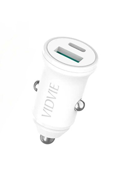 Vidvie شاحن سيارة صغير وسريع CC532 مع منافذ USB و Type-C