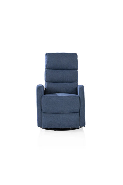 Midas Furniture LINEN SWIVEL RECLINER 66X94X102 CM BLUE