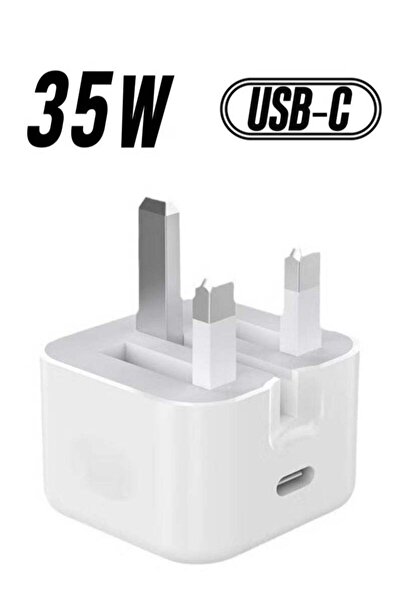 Arabest شاحن حائط USB-C، محول طاقة سريع الشحن بقوة 35 واط، نوع C، أبيض، متواف...