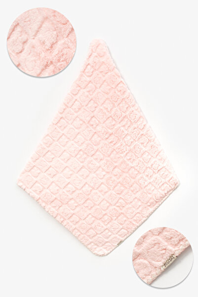 Bebitof Cute Rabbits Patterned 90X100 Wellsoft Baby Blanket