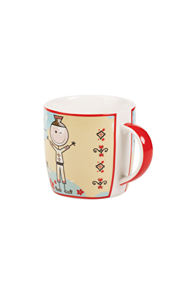 Magnetella Cana din portelan, Copii in costum popular, 325 ml, MB381