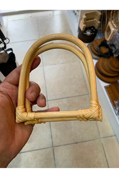 Rengarenk tuhafiye ve hobi Bambu Çanta Sapı Çift