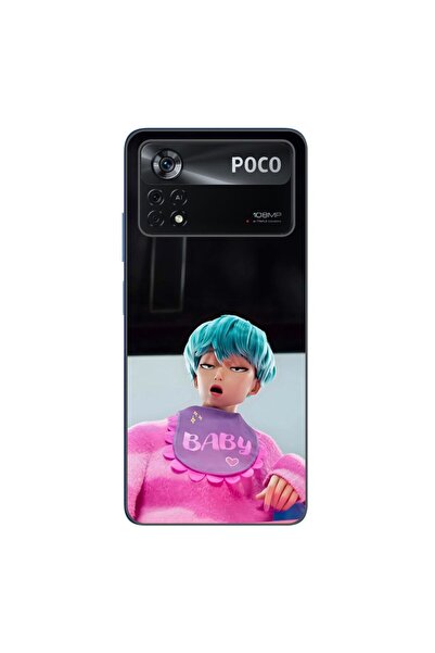 OEM Case compatible with Xiaomi Poco X4 Pro Silicone Gel Tpu Pattern KPop Dem...