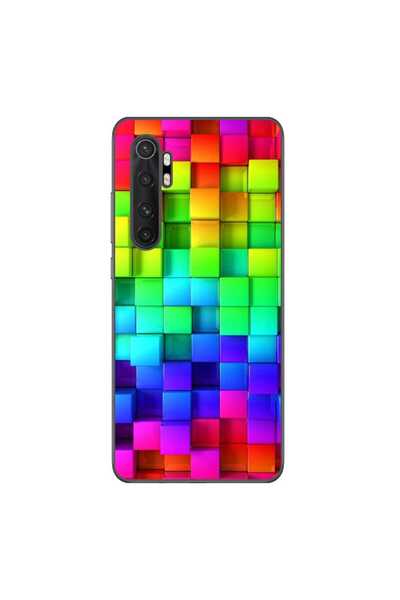 OEM Θήκη συμβατή με Xiaomi Mi Note 10 Lite Σιλικόνης Gel TPU με σχέδιο Πολύχρ...