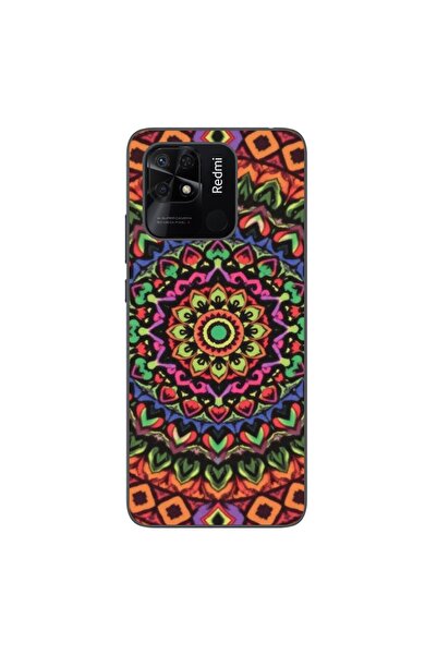 OEM Husa compatibila cu Xiaomi Redmi 10C Silicon Gel Tpu Model Colorfull Mand...