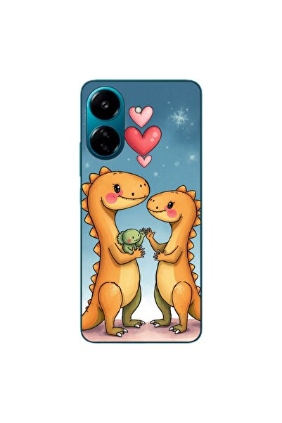 OEM Case compatible with Xiaomi Redmi 13C 4G Silicone Gel Tpu Pattern Dino Cu...