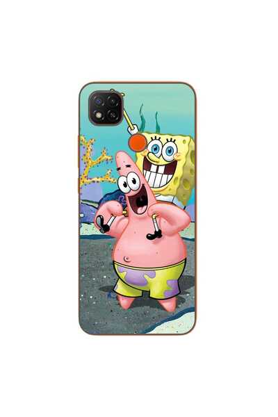 OEM Husa compatibila cu Xiaomi Redmi 9C NFC Silicon Gel Tpu Model Spongebob