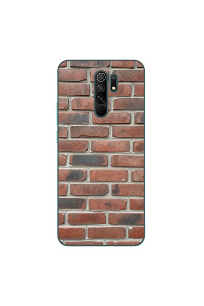 OEM Husa compatibila cu Xiaomi Redmi 9 Silicon Gel Tpu Model Brick Wall