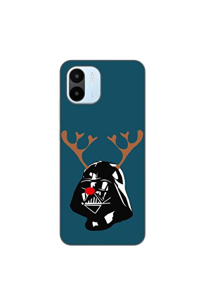 OEM Husa compatibila cu Xiaomi Redmi A1 Silicon Gel Tpu Model Craciun Darth V...