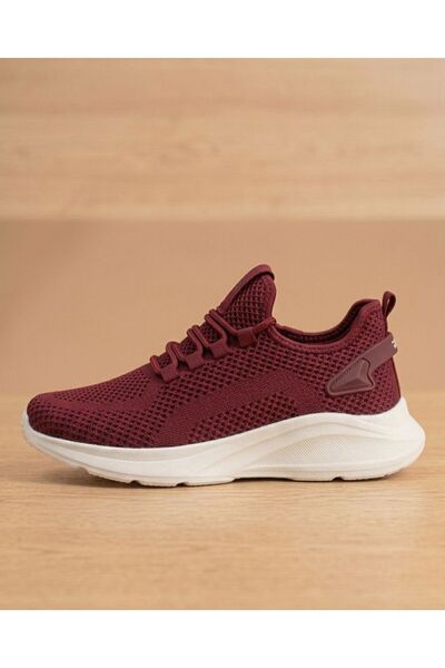 E SPORT Bordo Unisex Lightweight Knitwear Orthopedic Walking Shoes-121