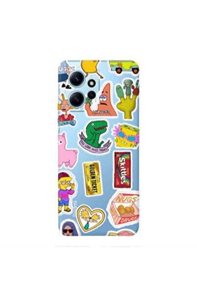 Other Xiaomi Redmi Note 12 4G best cartoons Transparent Silicone TPU Θήκη