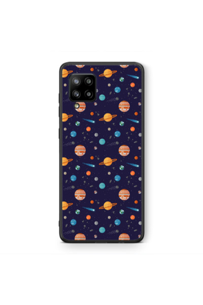 Other Samsung A42 5G Planets Black Glossy Θήκη