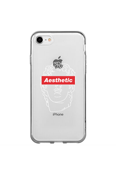 Other Apple iPhone SE 2020 Aesthetic Transparent Silicone TPU Θήκη