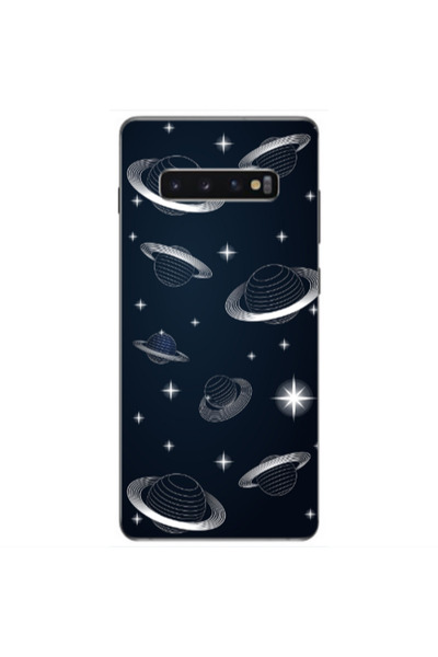 Other Samsung S10 Plus Bright Stars Transparent Silicone TPU Θήκη