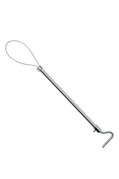 OEM Metal Rod with Self-Locking Lasso for Catching Pigs, 60 cm, Stainless Steel
