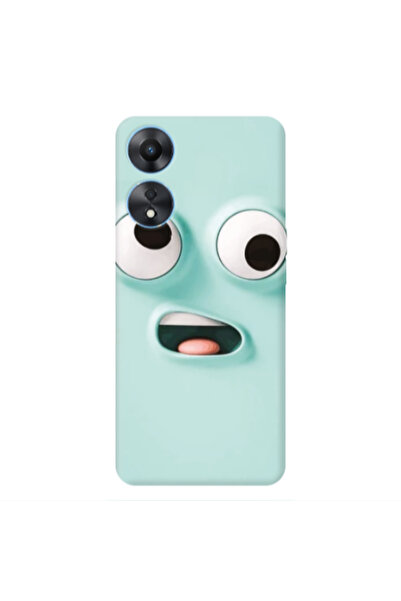Other Oppo A 98 Strange face Transparent Silicone TPU Θήκη