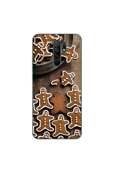 OEM Калъф, съвместим с Xiaomi Redmi 9, силиконов гел TPU, с коледен десен на ...
