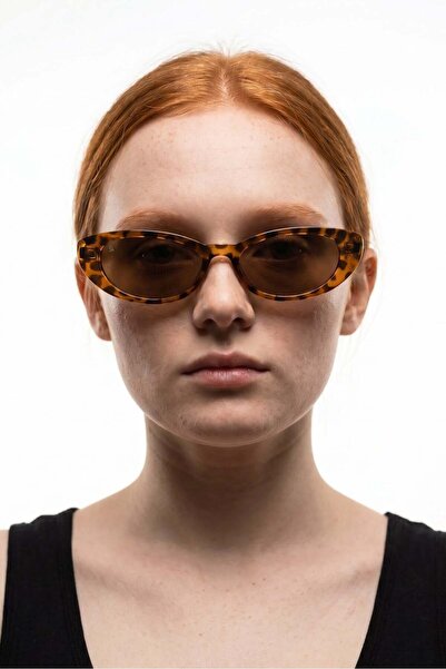 Bilge Karga Daniel Leopard Brown Sunglasses