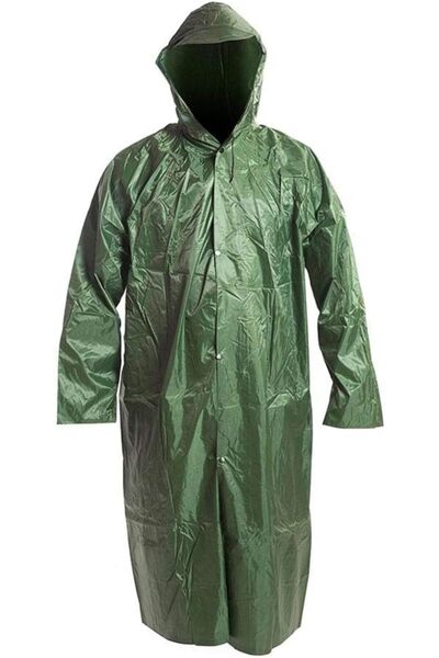 Generic Raincoat made of polyester from Al Rimaya, green color